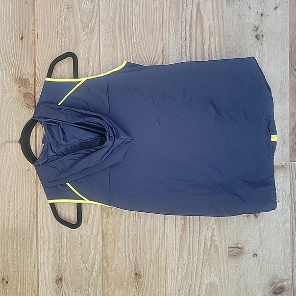 Hunter for Target Navy and Yellow Windbreaker Vest Size Large 10/12 - Picture 6 of 6